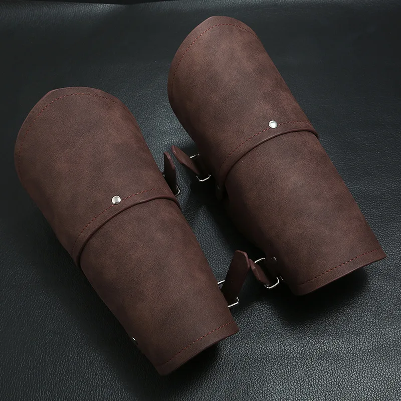 Leather Bracelet - Gants d'armure médiévale pour hommes, brassards