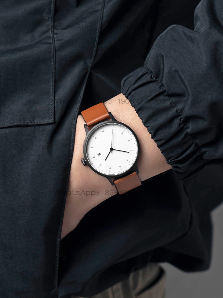 Leather Bracelet - Montre BIJOUONE B30 au design minimaliste,