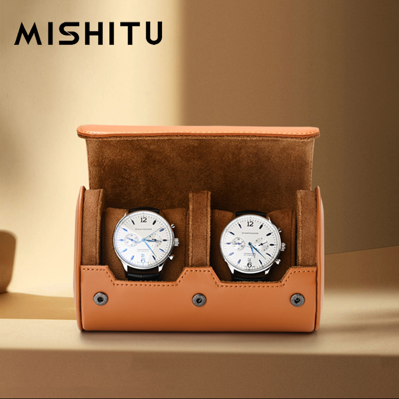 Jewelry Type Watches - MISHITU 1/2/3-slot montre stockage rouleau sac