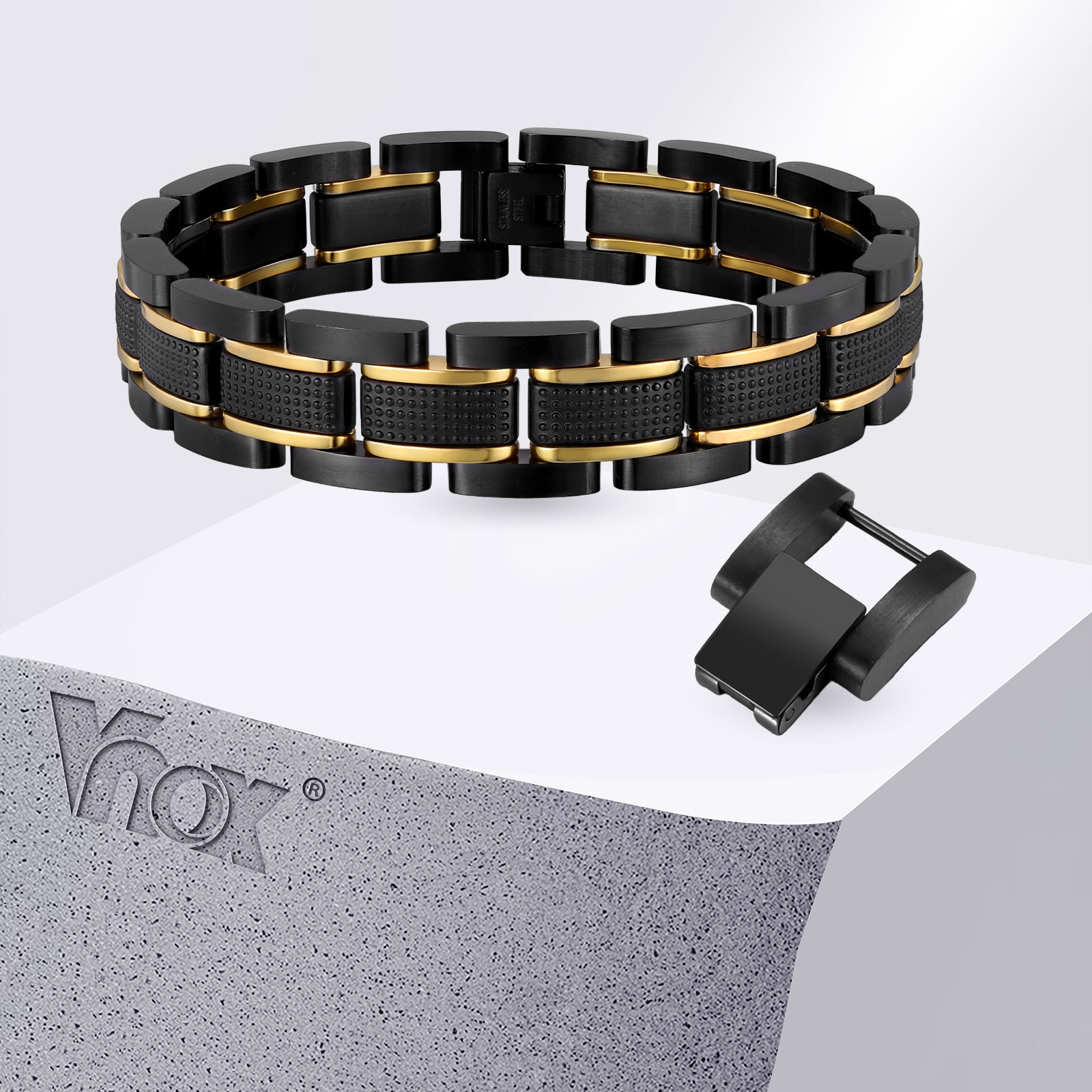 Jewelry Type Watches - Bracelet pour homme en acier inoxydable
