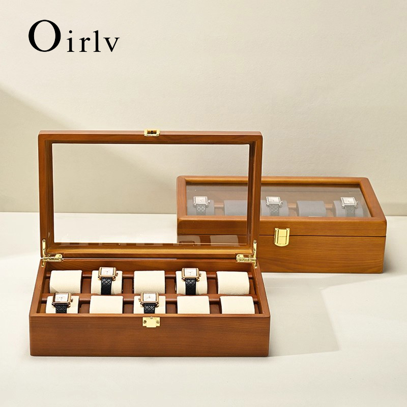 Jewelry Type Watches - Oirlv 10 grilles boîte de montre