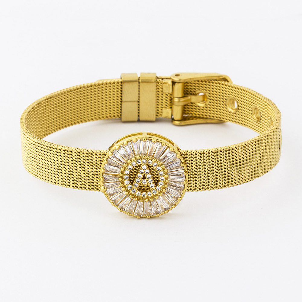 Best Jewelry Watches - Bracelet classique en acier inoxydable, Micro
