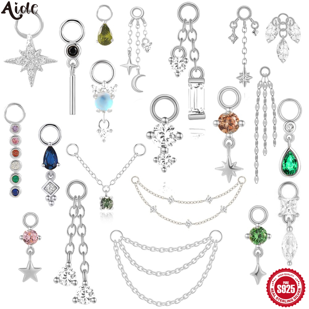 Opal Earrings Dangle - Aide – breloques à pampilles en