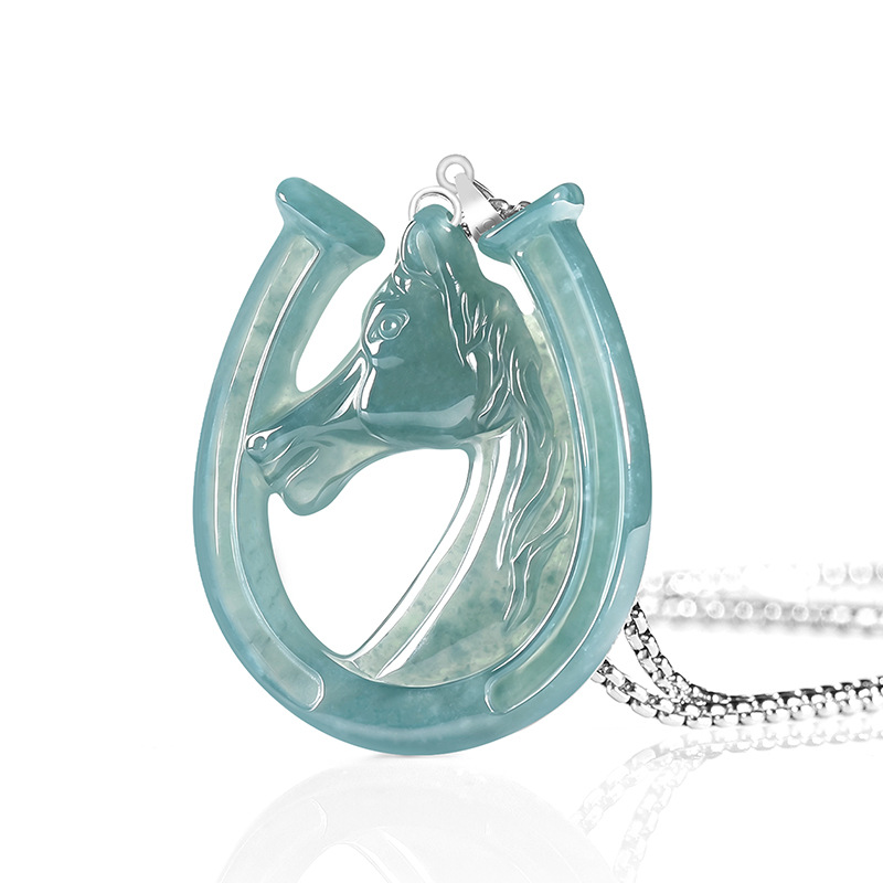 Necklace Pendant - Collier pendentif sabot de cheval en