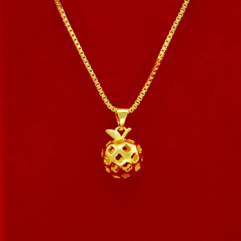 Eve Jewelry & Watches Distribuidor Oficial Rolex Buenos Aires - Collier pendentif creux en or jaune