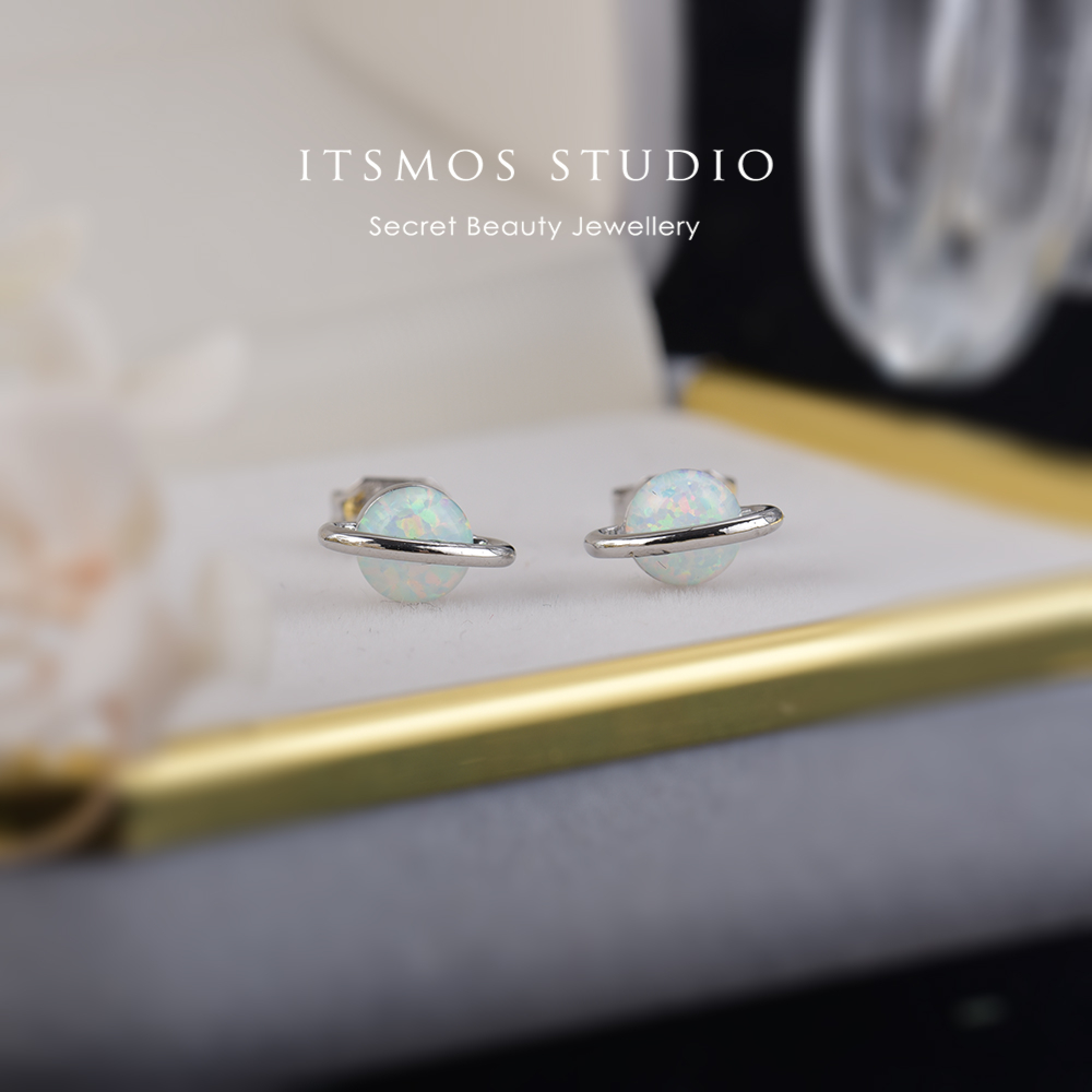 ITSMOS-Boucles d'Oreilles en O - Opal Earrings Dangle avis et prix