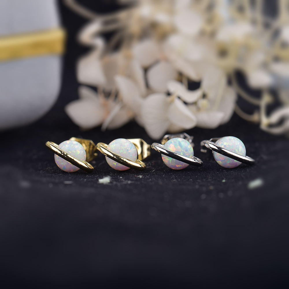 ITSMOS-Boucles d'Oreilles en O - Opal Earrings Dangle avis et prix