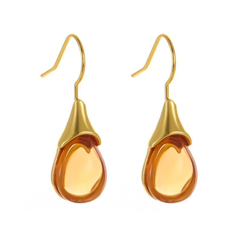 ChimWomen's Cat Eye Charbon Bo - Opal Earrings Dangle avis et prix