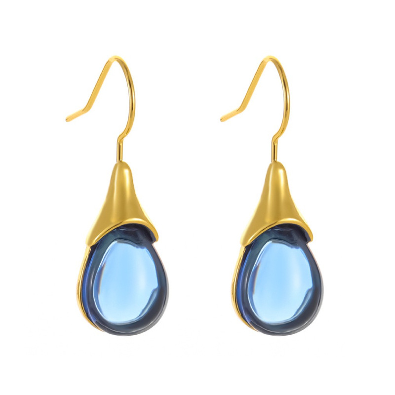 ChimWomen's Cat Eye Charbon Bo - Opal Earrings Dangle avis et prix