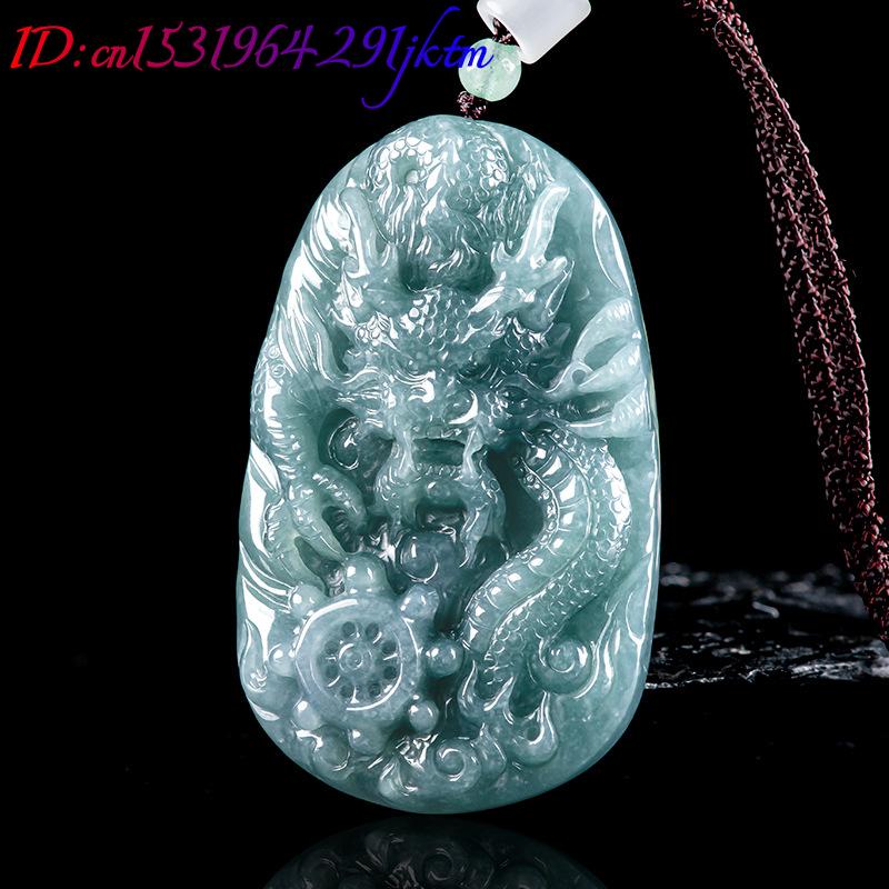 Collier pendentif dragon en ja - Necklace Pendant avis et prix