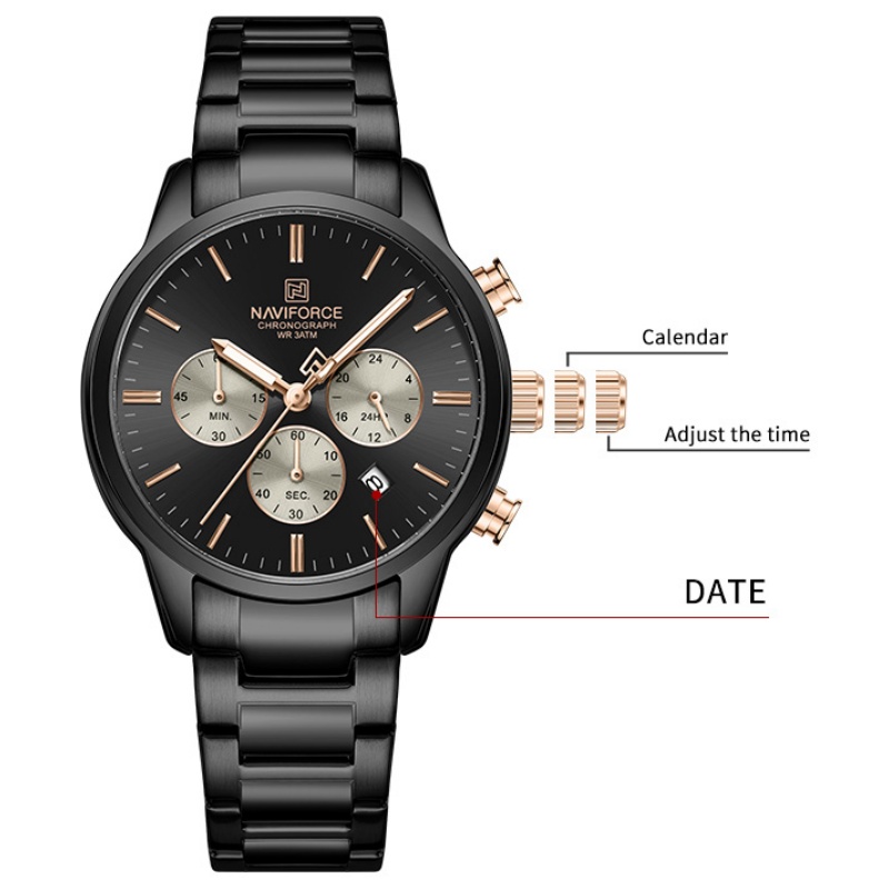 NAVIFORCE Montre Chronographe  - Watch Display Box avis et prix
