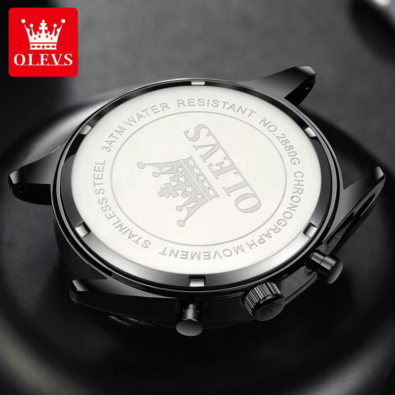 Montre pour homme OLEVS 2880,  - Leather Bracelet avis et prix