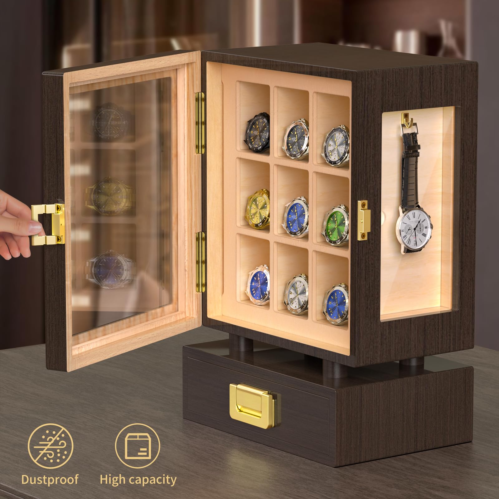 Boîte de rangement pour montre - Watches & Jewelry Repair Center Photos avis et prix