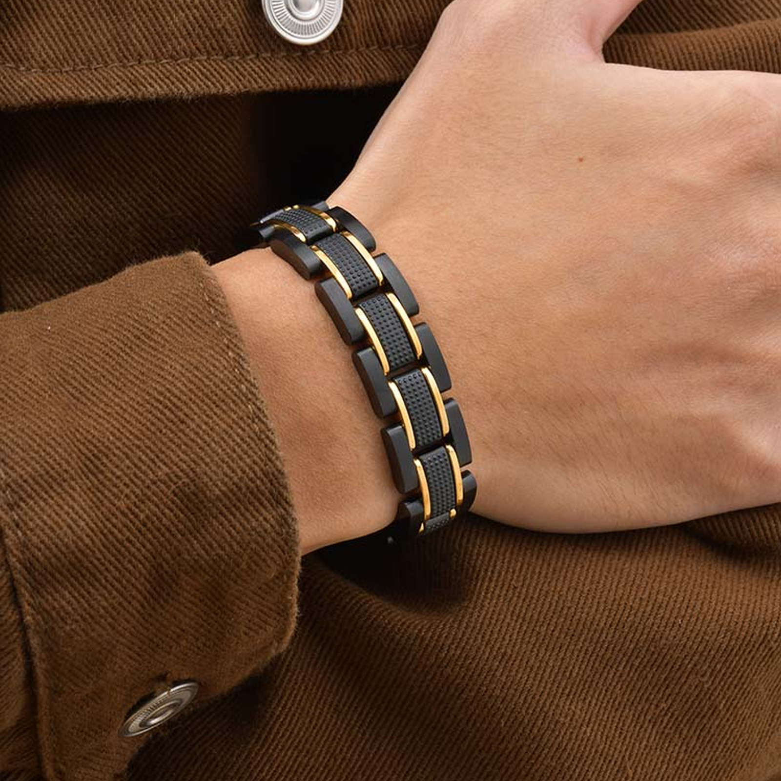 Bracelet pour homme en acier i - Jewelry Type Watches avis et prix