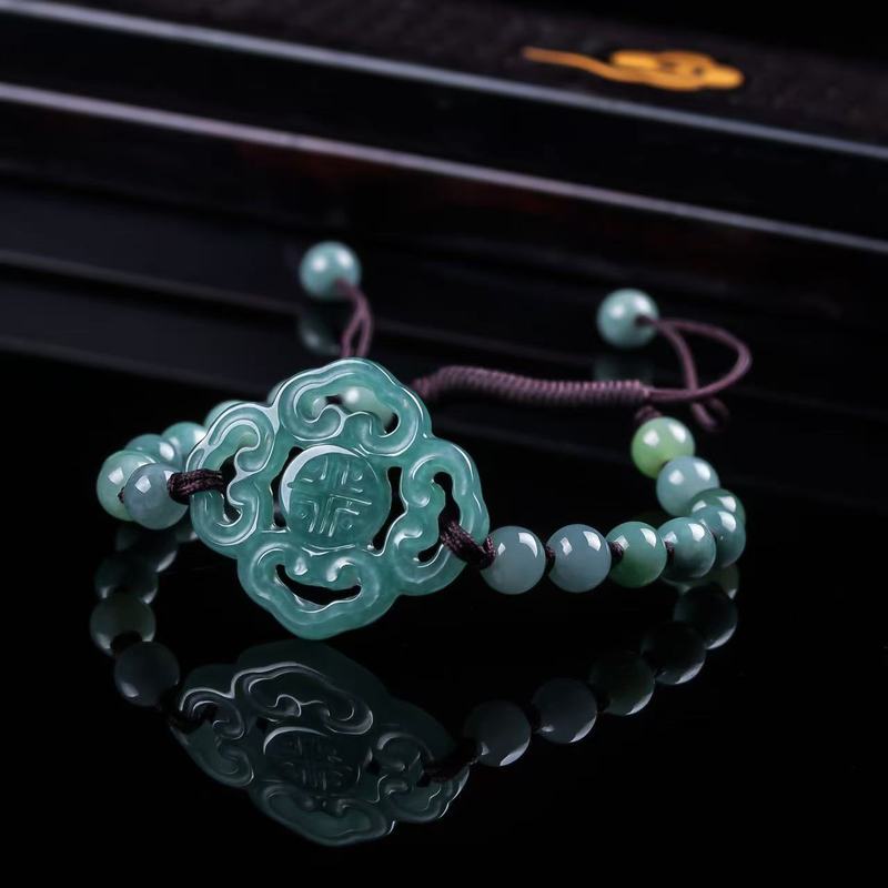 Bracelet en jadéite naturelle  - Jewelry & Watches Vitopoulos Reviews avis et prix