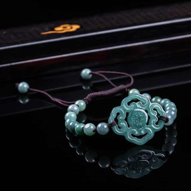Bracelet en jadéite naturelle  - Jewelry & Watches Vitopoulos Reviews avis et prix