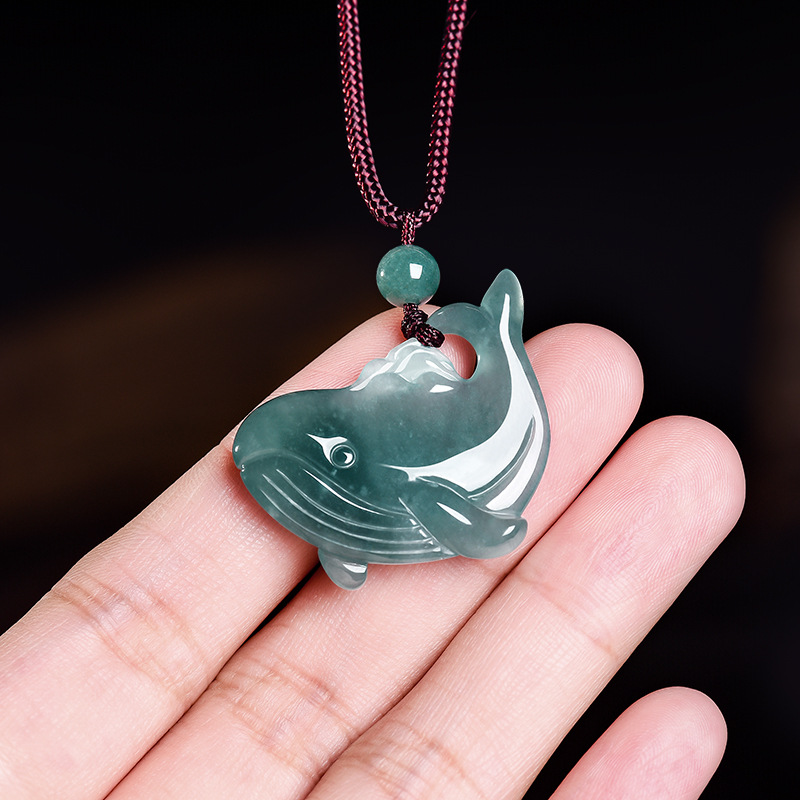 Collier pendentif baleine en j - Necklace Pendant avis et prix