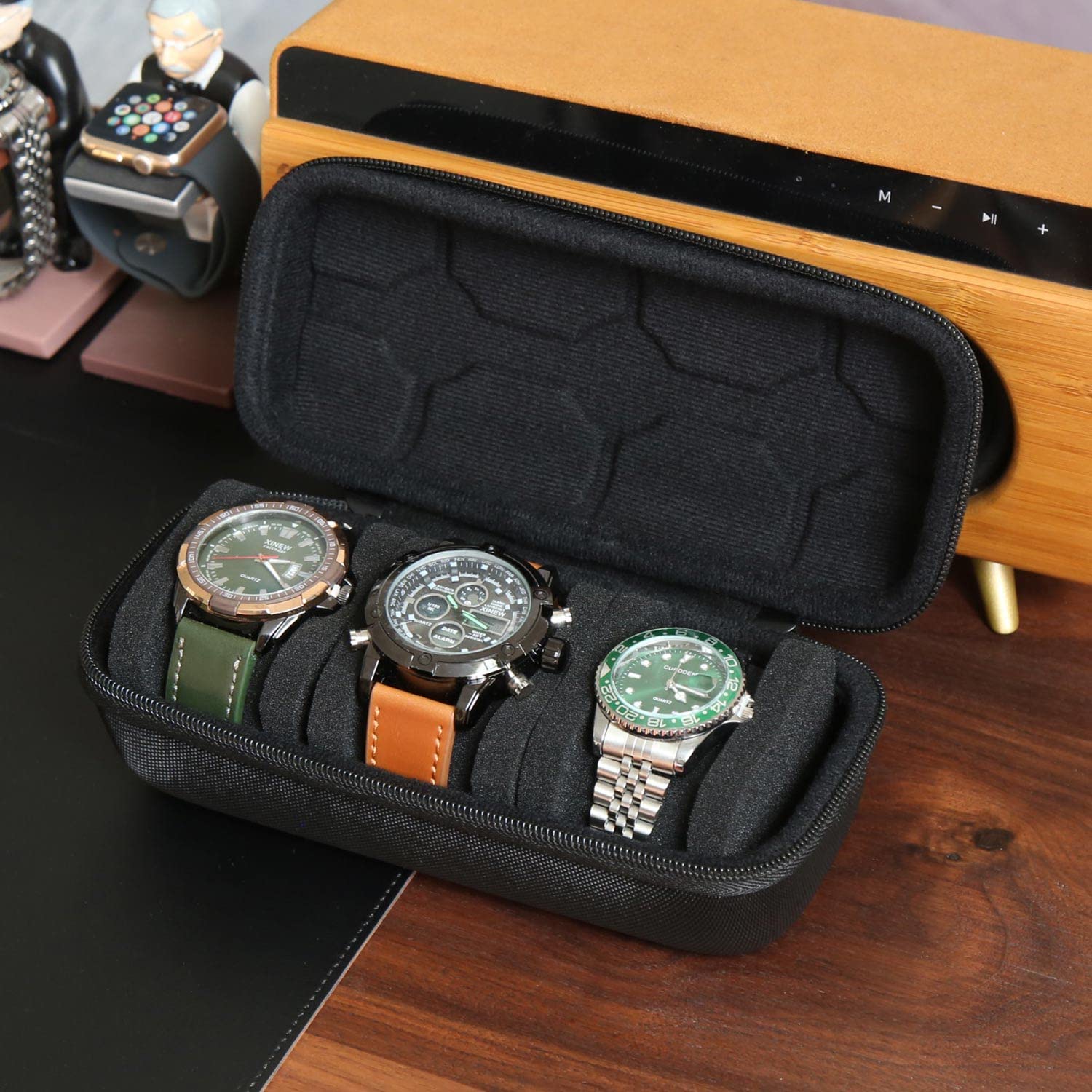 Organisateur de boîte de montr - Watch Display Box avis et prix
