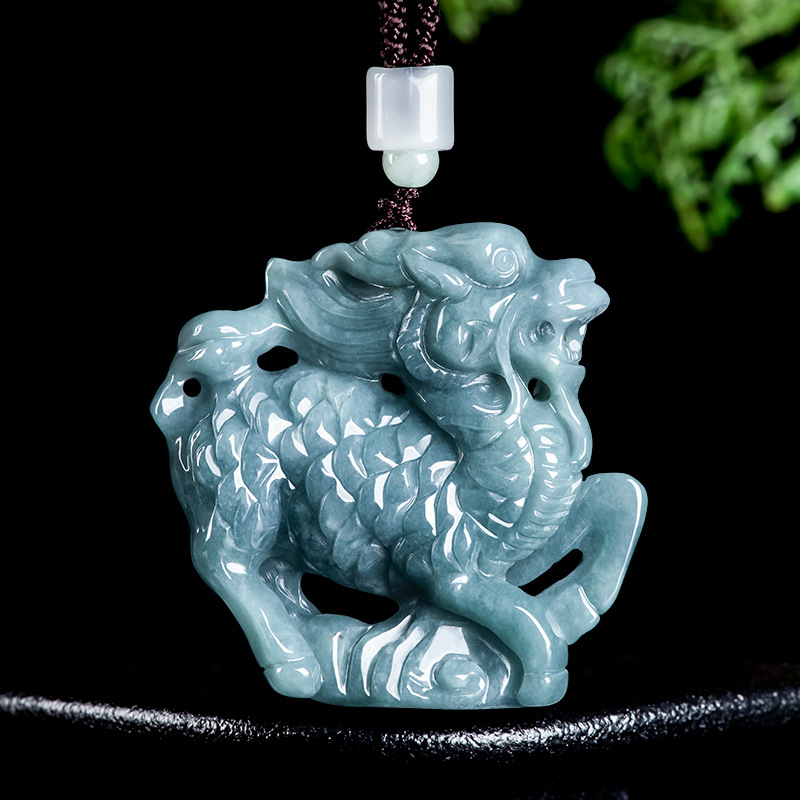 Collier pendentif Kylin en jad - Necklace Pendant avis et prix