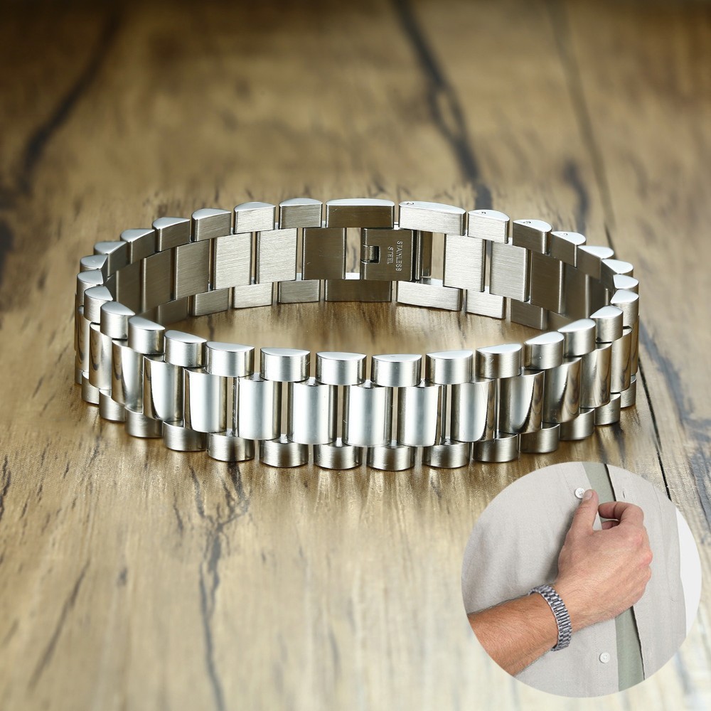 Gent – Bracelet de montre en a - Jewelry Type Watches avis et prix