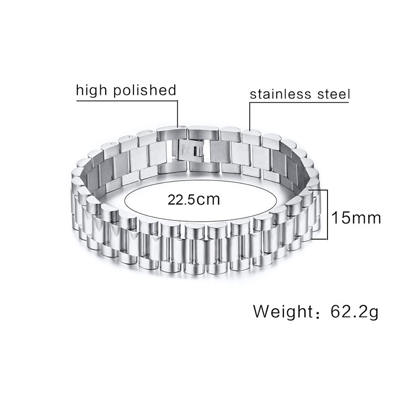 Gent – Bracelet de montre en a - Jewelry Type Watches avis et prix