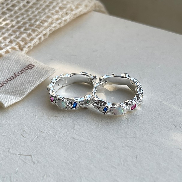 Boucles d'oreilles en argent S - Opal Earrings Dangle avis et prix