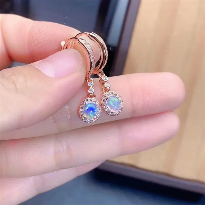 Boucles d'oreilles en opale na - Opal Earrings Dangle avis et prix