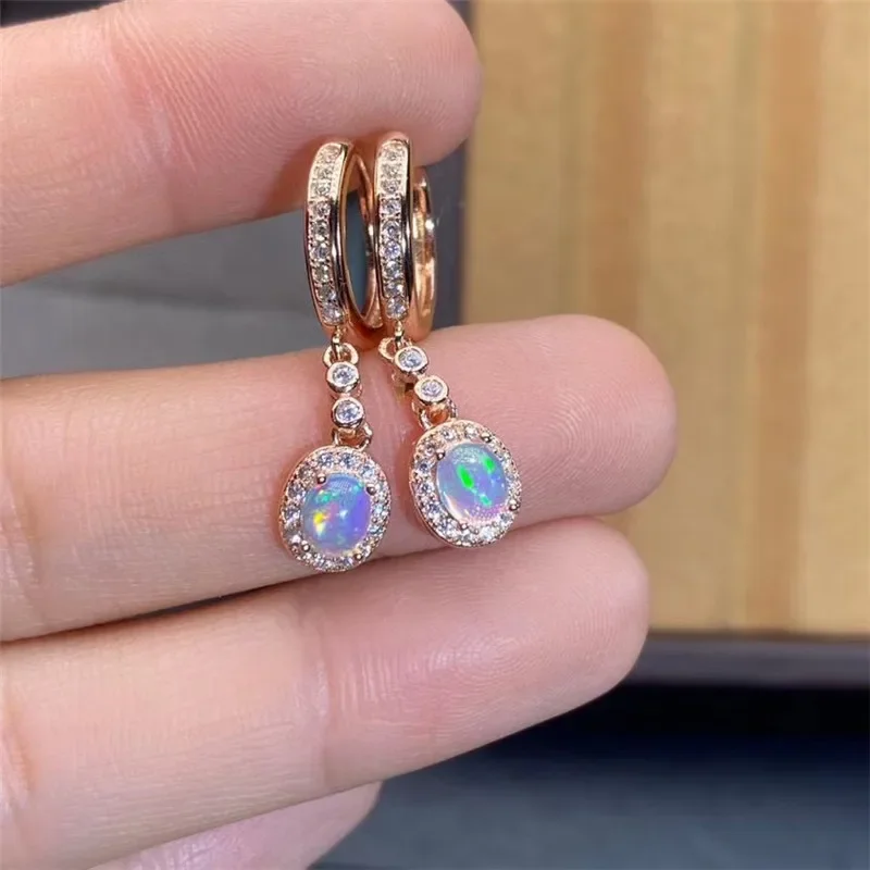 Boucles d'oreilles en opale na - Opal Earrings Dangle avis et prix