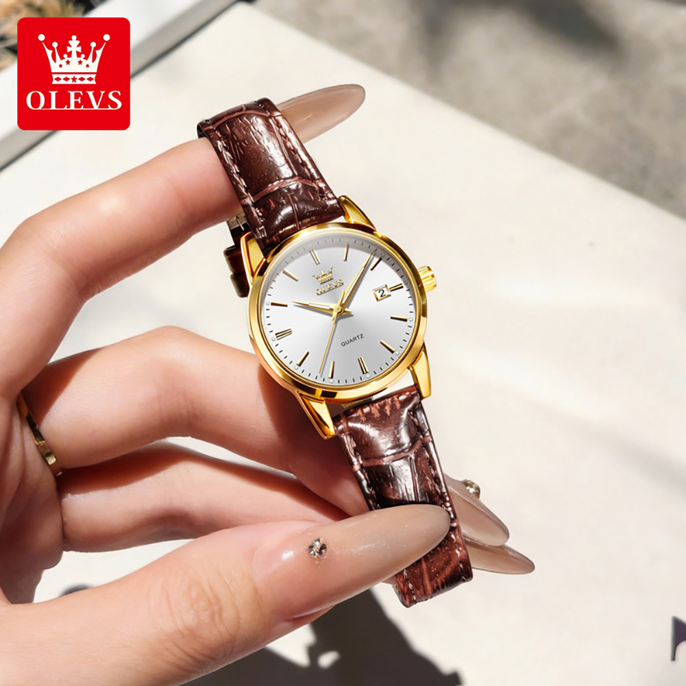 Montre Femme OLEVS 6898 Origin - Leather Bracelet avis et prix