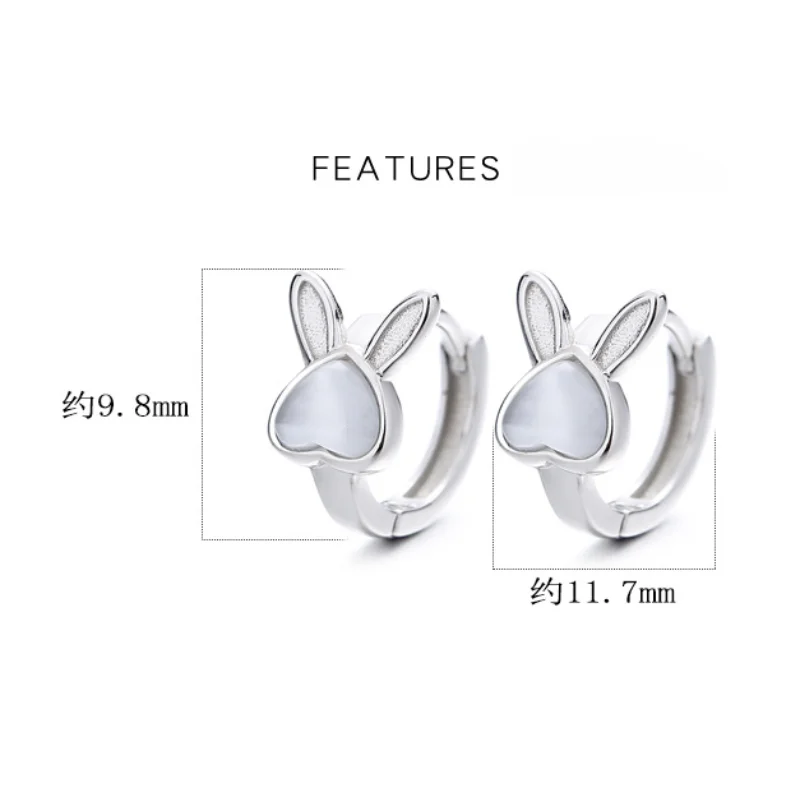 Boucles d'Oreilles Lapin Opale - Opal Earrings Dangle avis et prix