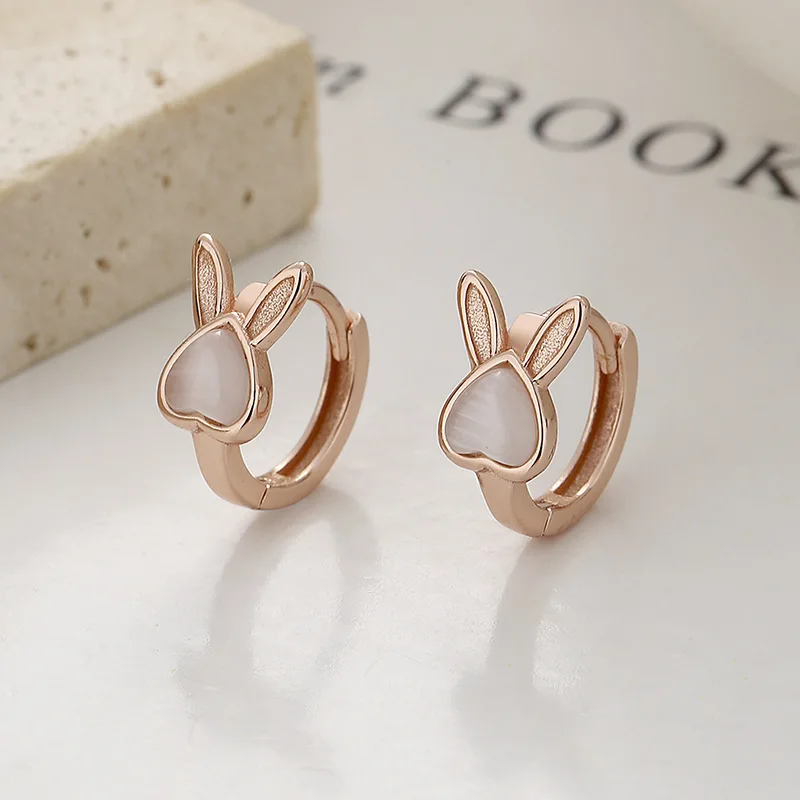 Boucles d'Oreilles Lapin Opale - Opal Earrings Dangle avis et prix