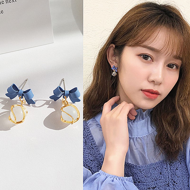 Boucles d'oreilles rondes en o - Opal Earrings Dangle avis et prix
